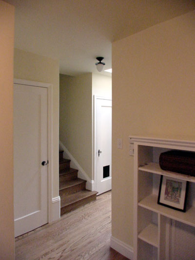 Interior Hallway - Illuminated by skylights. 