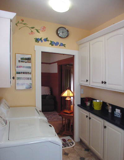 Laundry - TV room beyond 