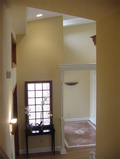 Entry Area - View from stairway.